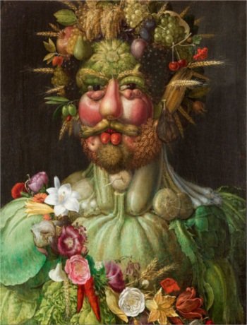 نقاشی چهره امپراطور رودولف دوم اثر جوزپه