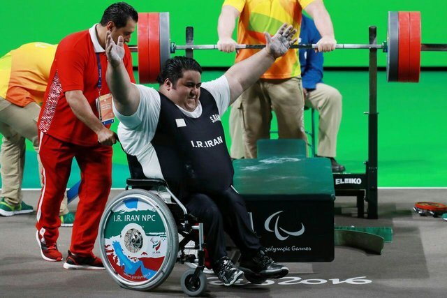 سیامند رحمان در پارالمپیک لندن ۲۰۱۶