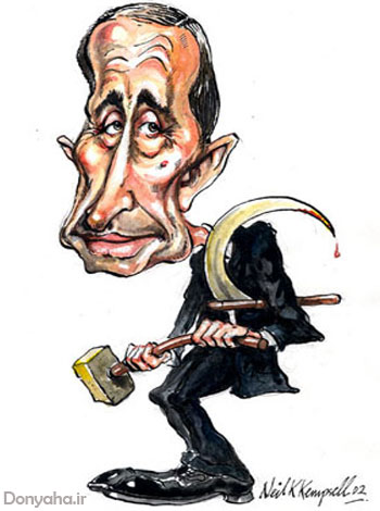 کاریکاتور ولادیمیر ولادیمیرویچ پوتین - Vladimir Putin