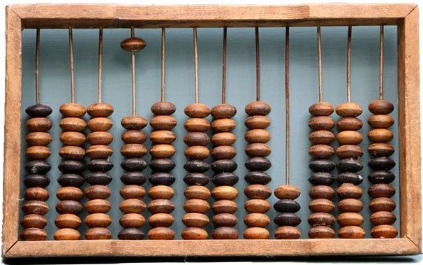 انواع چرتکه: روسی (شوتی) چرتکه روسی (شوتی)