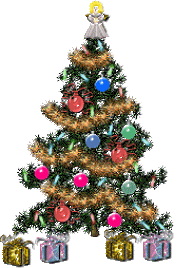تصویر متحرک درخت کریسمس