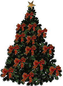 gif درخت کریسمس