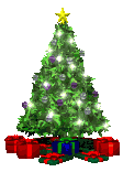 عکس متحرک درخت کریسمس