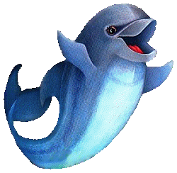 تصویر نقاشی دلفین برای بچه ها