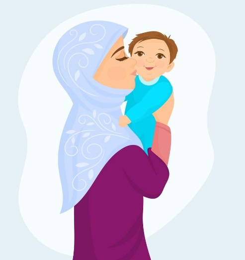 احساس آرامش نوزاد در آغوش مادر احساس آرامش و رضایت مادر