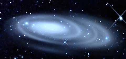 تصویری از یک کهکشان بیضوی